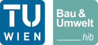Logo TU Wien, Bau & Umwelt, hib